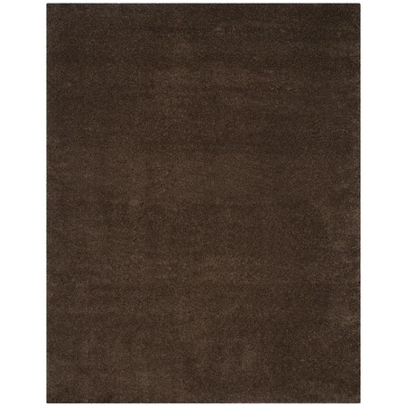Safavieh Santa Monica Shag Large Rectangle Area Rug, Brown - 8 x 10 ft. SGN725-2727-8